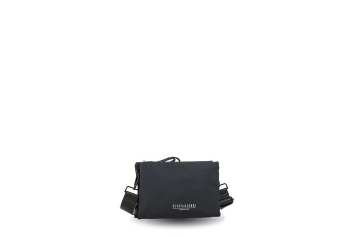 BANDOLERA / BOLSO DE MANO DEVOTA & LOMBA ESSENTIAL NEGRO - Imagen 3