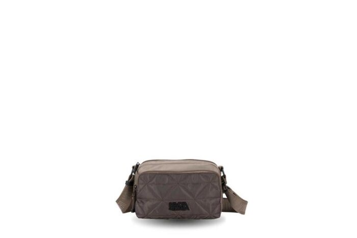 BANDOLERA DEVOTA & LOMBA FRAME TAUPE