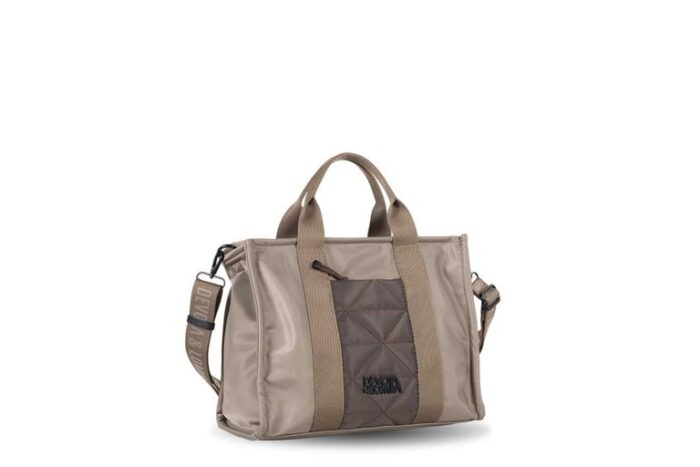 BOLSO / BANDOLERA DEVOTA & LOMBA FRAME TAUPE - Imagen 2