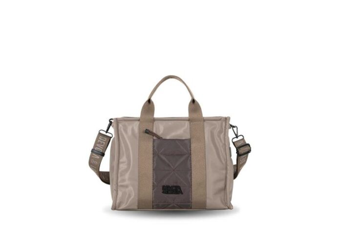 BOLSO / BANDOLERA DEVOTA & LOMBA FRAME TAUPE - Imagen 3