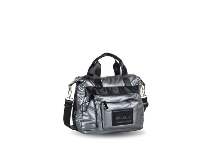 BOLSO / BANDOLERA DEVOTA & LOMBA SUNRISE PLOMO - Imagen 4