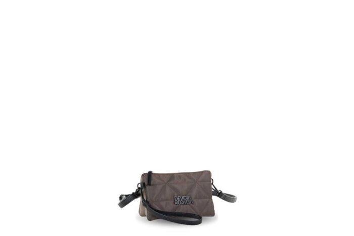 BOLSO DE MANO / BANDOLERA DEVOTA & LOMBA FRAME TAUPE - Imagen 2