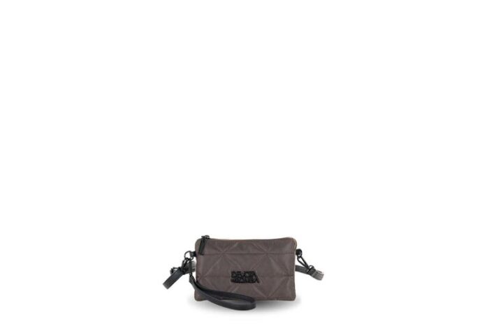BOLSO DE MANO / BANDOLERA DEVOTA & LOMBA FRAME TAUPE