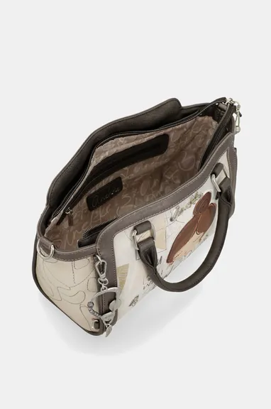 BOLSO DE ASA CORTA Y BANDOLERA SOPHIA - Imagen 5