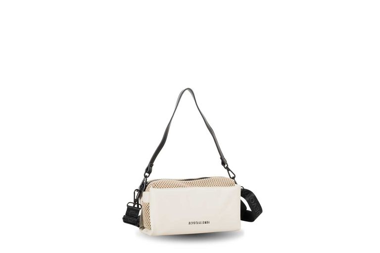 BOLSO / BANDOLERA DEVOTA & LOMBA SACK BLANCO ROTO - Imagen 3