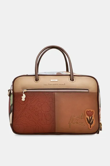 BOLSO DE ASA CORTA CUADRADO TULIP - Imagen 3