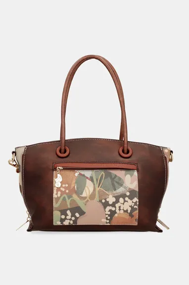 BOLSO DE ASA CORTA Y BANDOLERA TULIP - Imagen 2