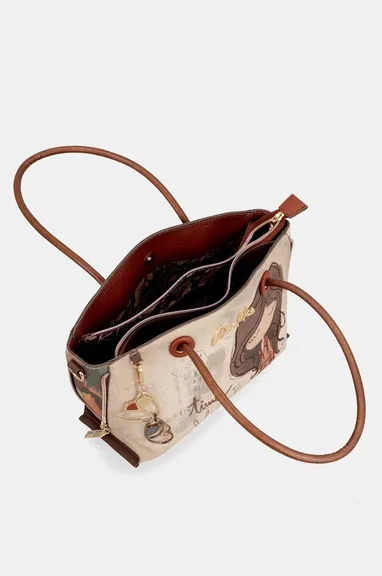 BOLSO DE ASA CORTA Y BANDOLERA TULIP - Imagen 8