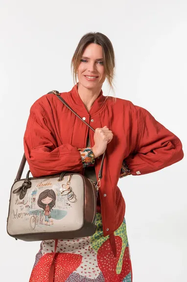 BOLSO DE ASA CORTA CUADRADO TULIP - Imagen 8